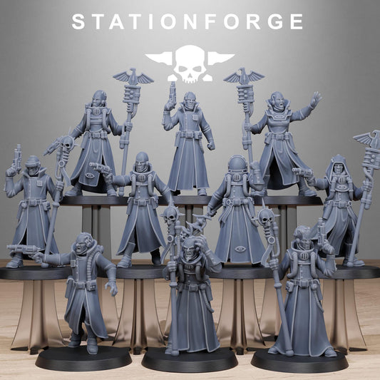Grimcorps Seers - set of 10 (sculpted by Stationforge)