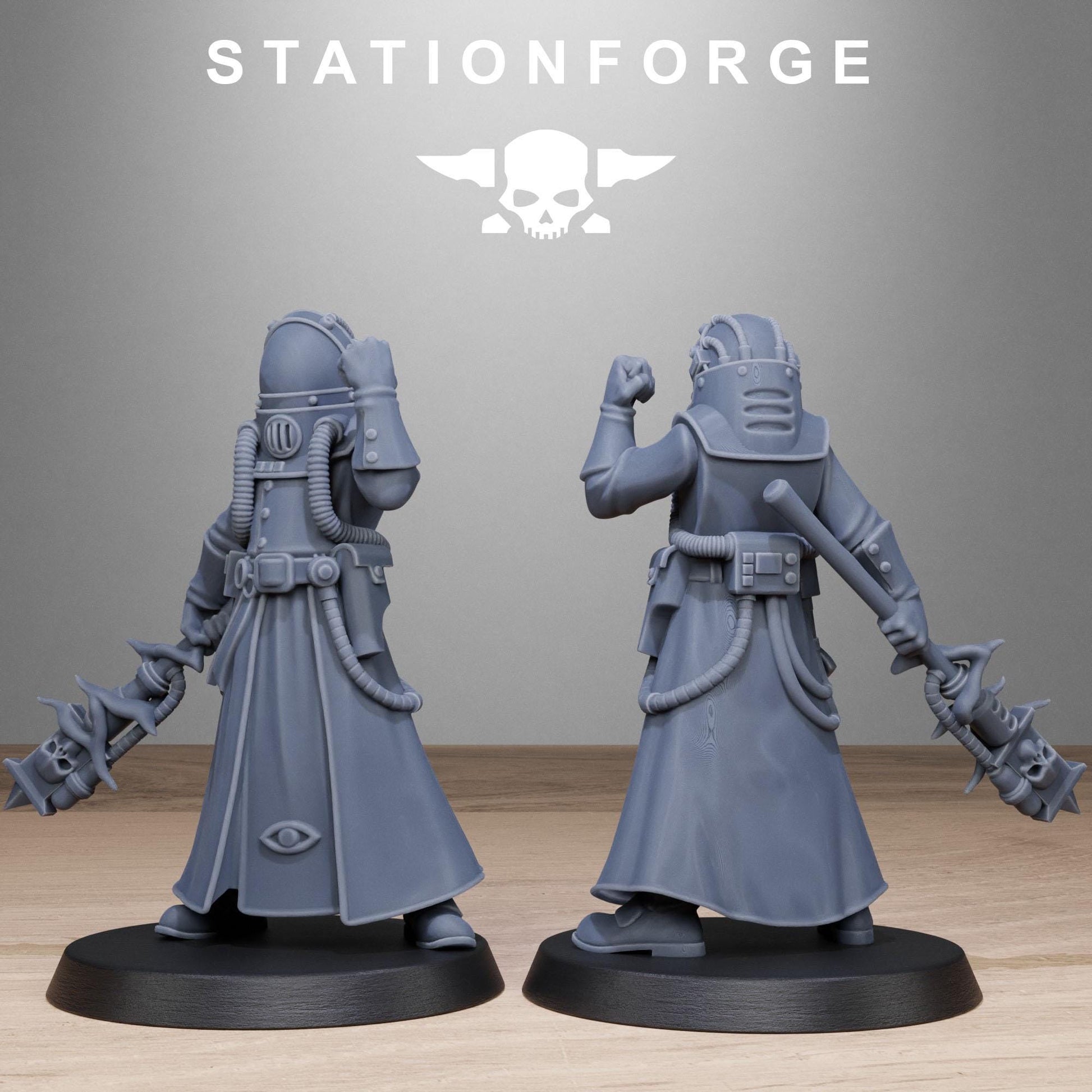 Grimcorps Seers - set of 10 (sculpted by Stationforge)
