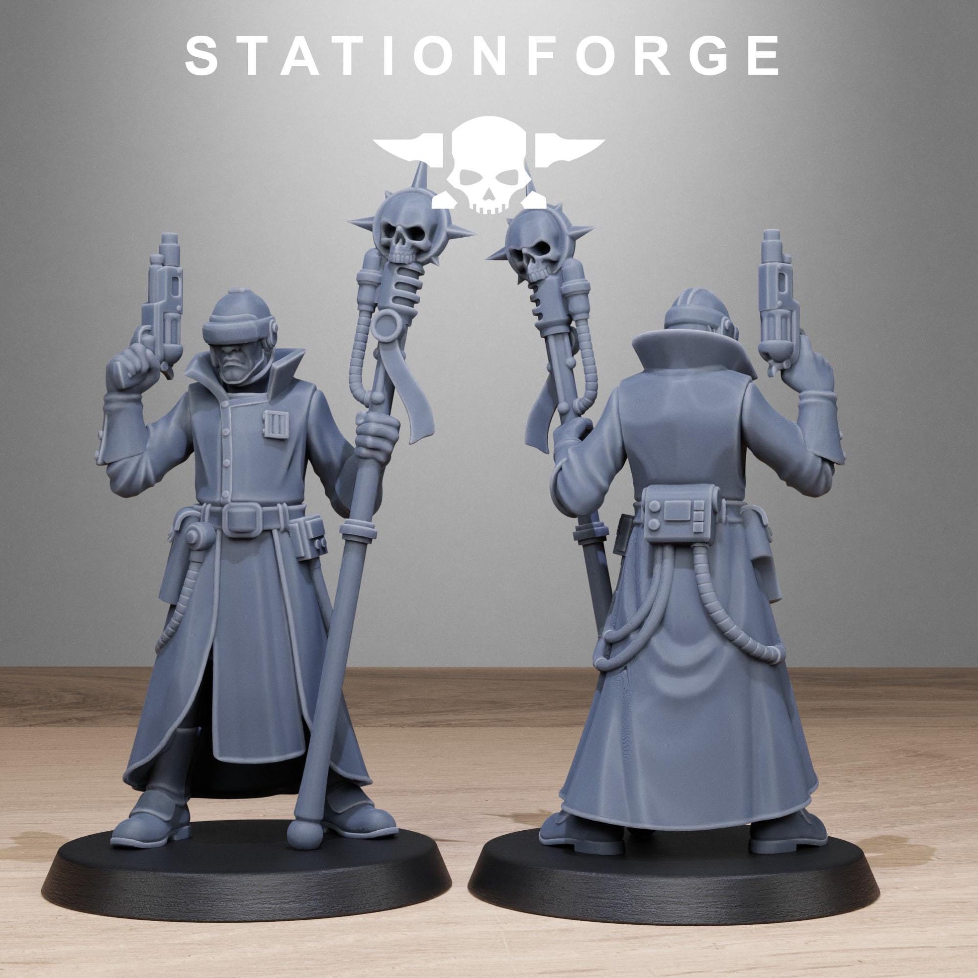 Grimcorps Seers - set of 10 (sculpted by Stationforge)