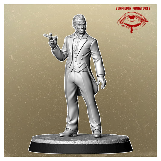 Gentleman 2 - Wasteland Casino (Sculpted by Vermillion Miniatures)