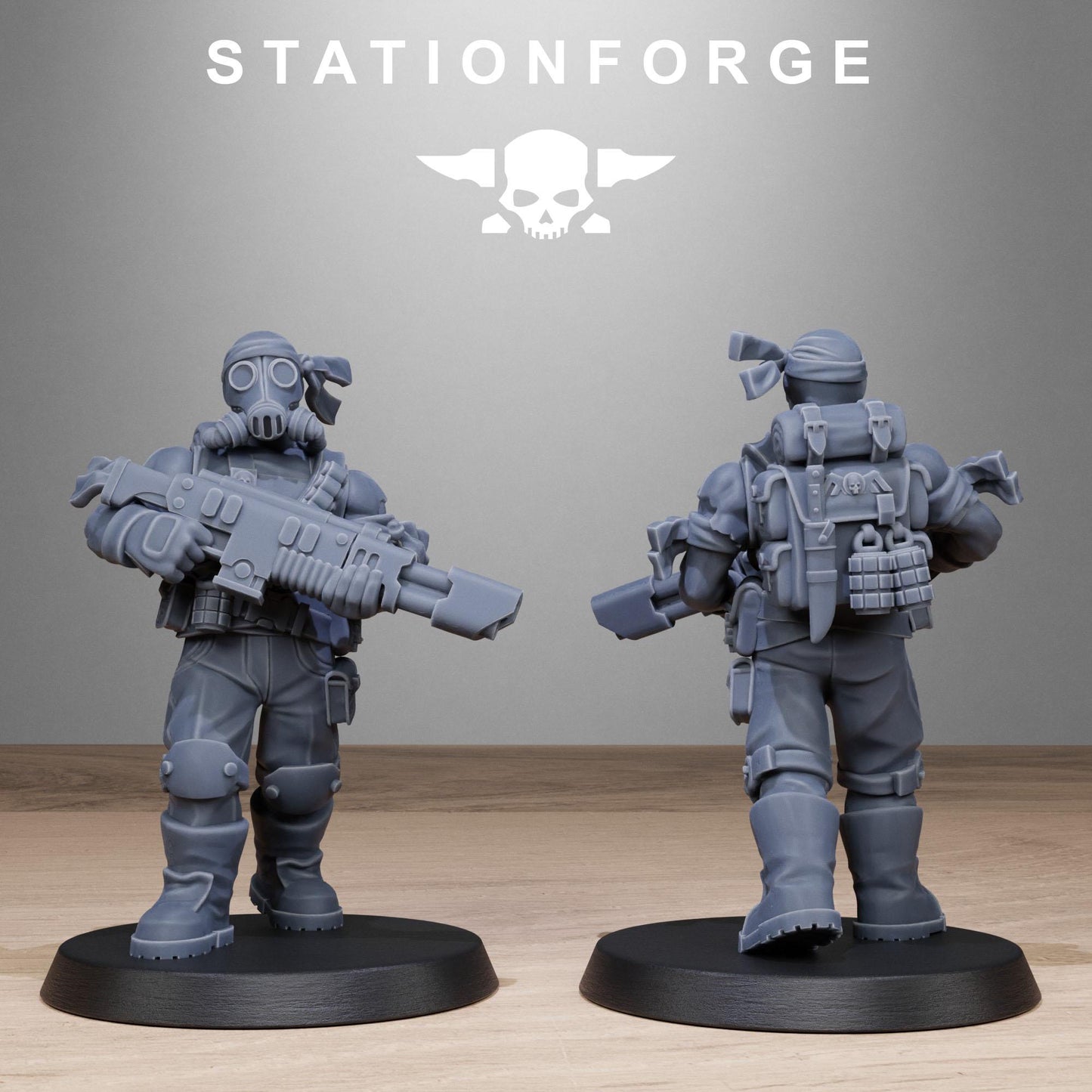 Grim Guard - Jungle Fighters 2.0 - set of 10 (sculpted by Stationforge)