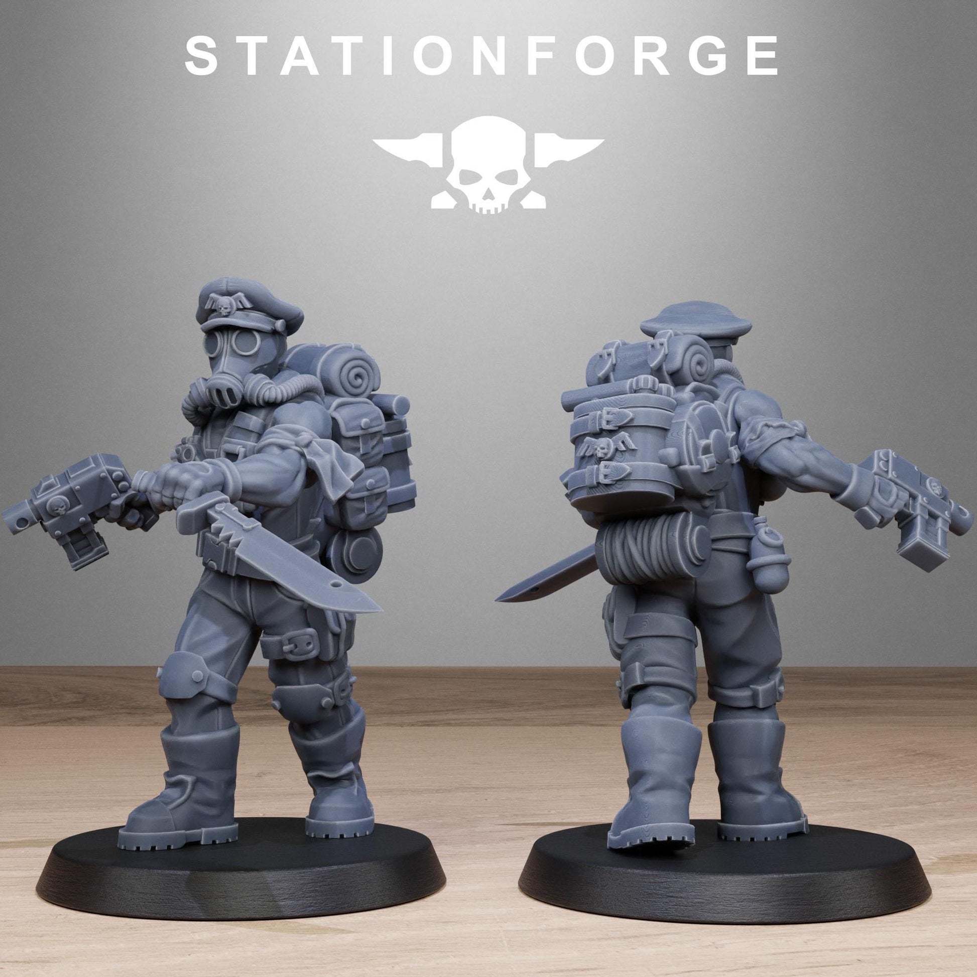 Grim Guard - Jungle Fighters 2.0 - set of 10 (sculpted by Stationforge)