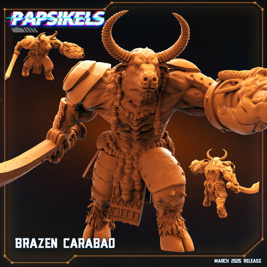 Brazen Carabao (sculpted by Papsikels)