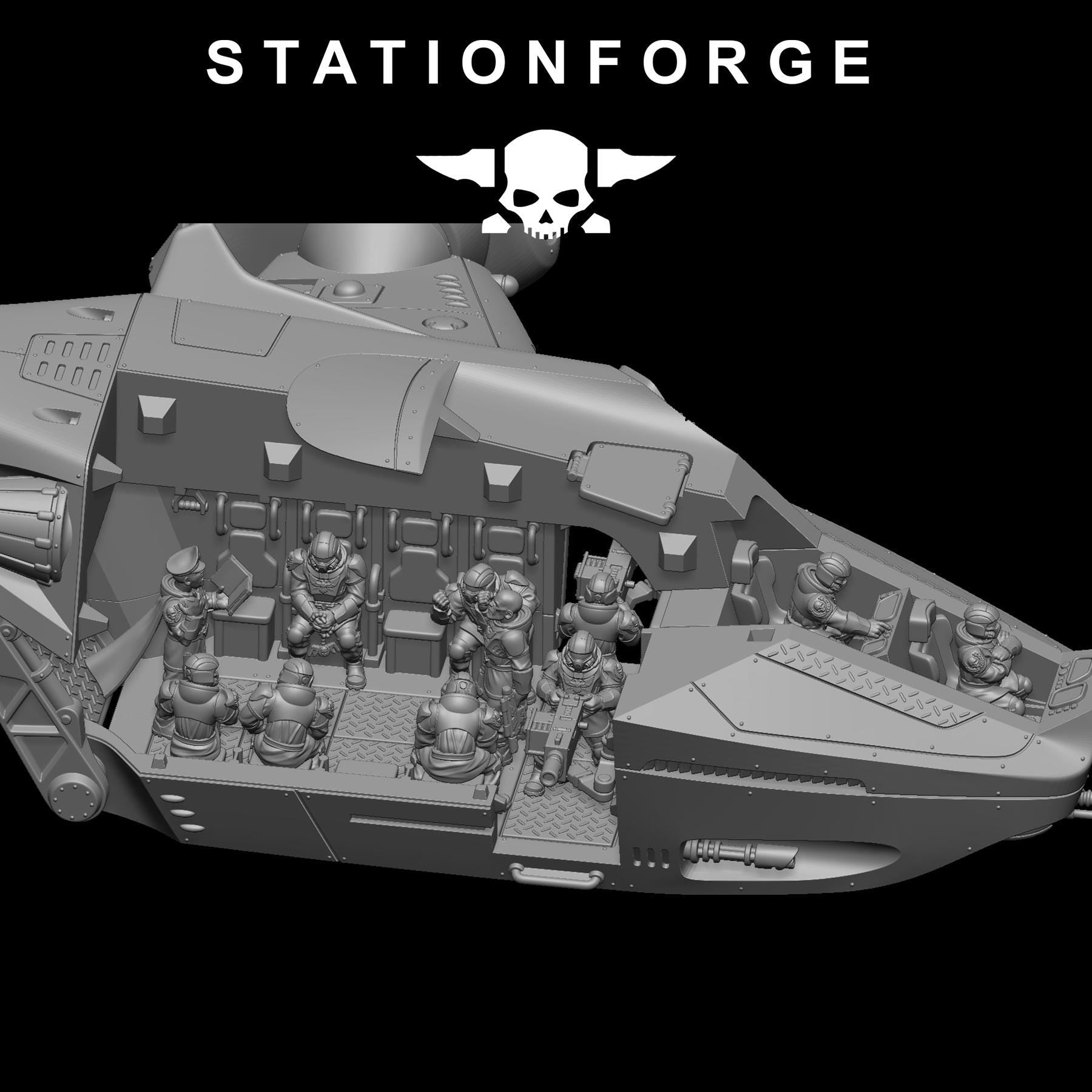 Vaskar Dropship (sculpted by Stationforge)