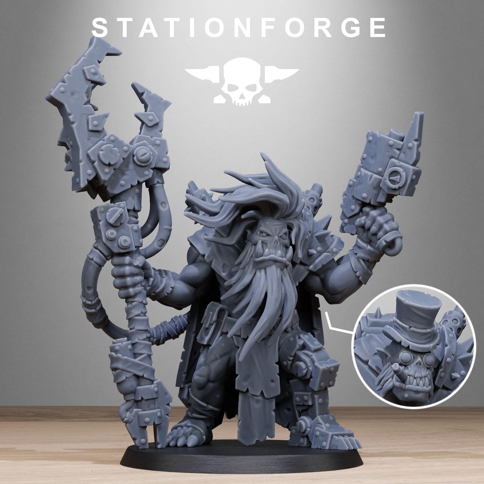 Orkaz Madman (sculpted by Stationforge)