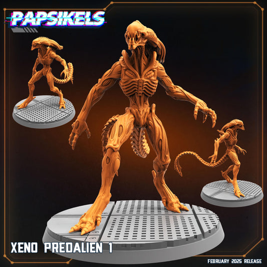 Xeno Predaliens (sculpted by Papsikels)