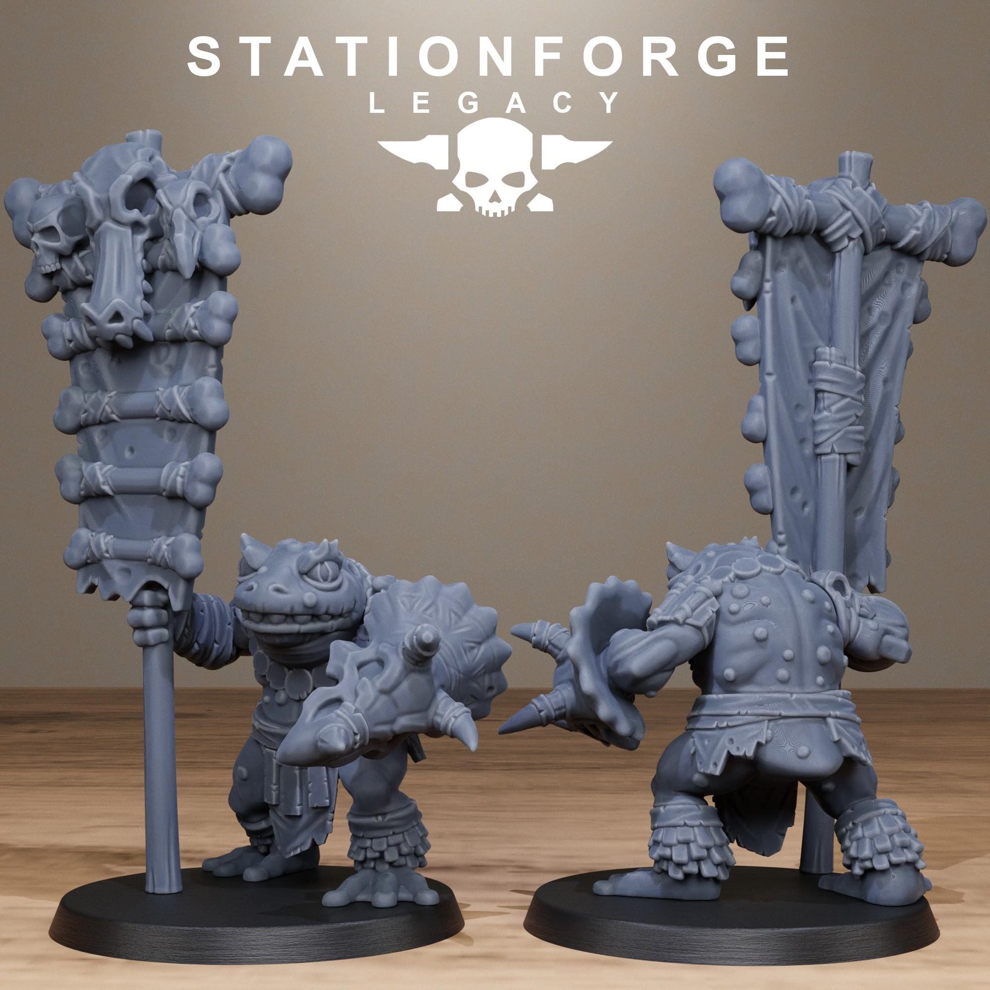 Bogkin Infantry - set of 10 (sculpted by Stationforge Legacy)