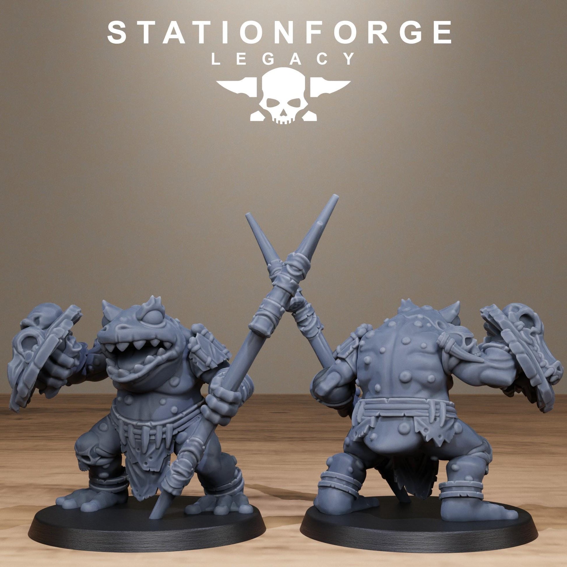 Bogkin Infantry - set of 10 (sculpted by Stationforge Legacy)