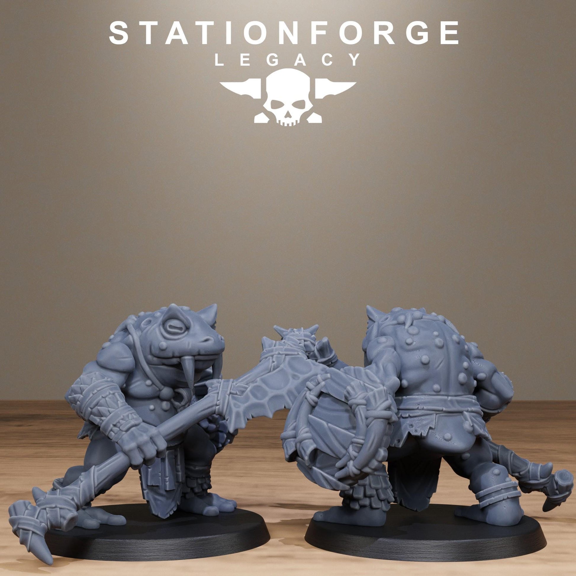 Bogkin Infantry - set of 10 (sculpted by Stationforge Legacy)