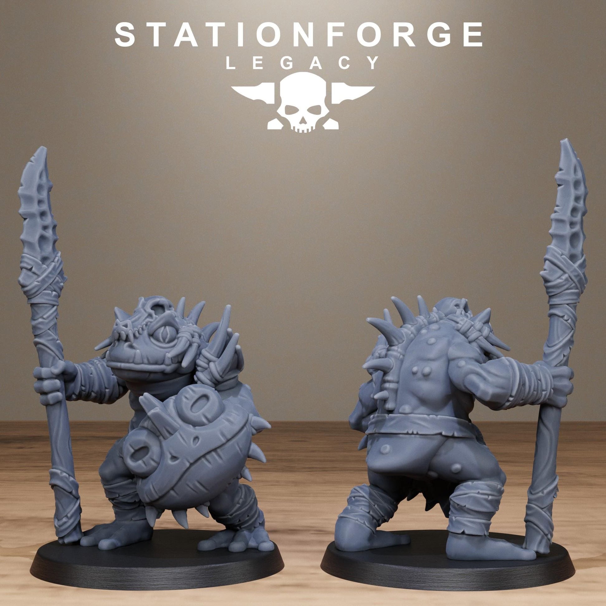 Bogkin Infantry - set of 10 (sculpted by Stationforge Legacy)