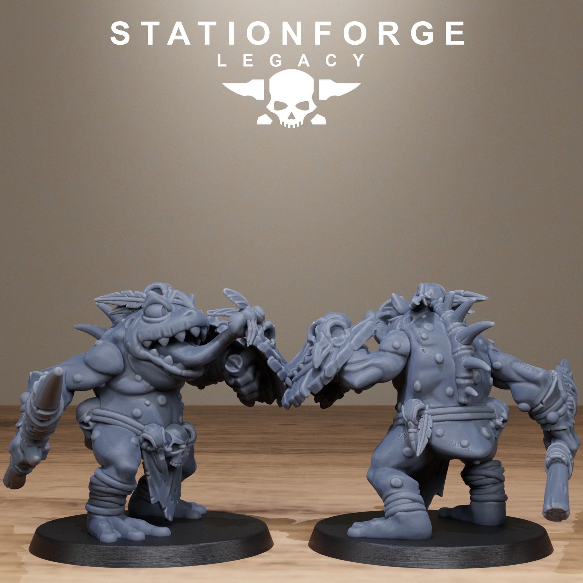 Bogkin Infantry - set of 10 (sculpted by Stationforge Legacy)