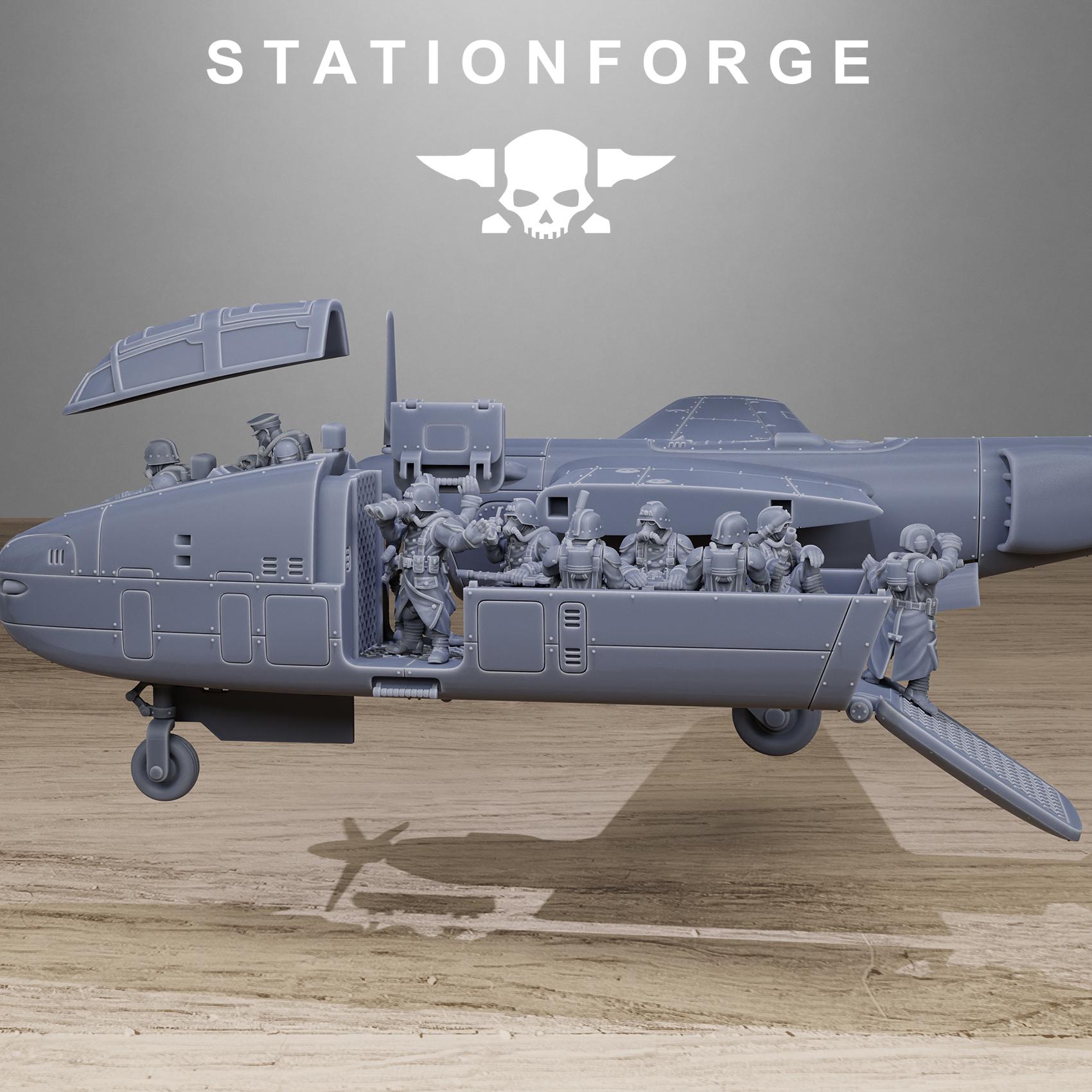 GrimGuard Vulture Plane (sculpted by Stationforge)