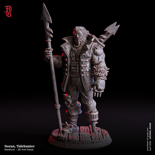 Doran, Tidehunter - Abyssal Doom (sculpted by Flesh of Gods miniatures)