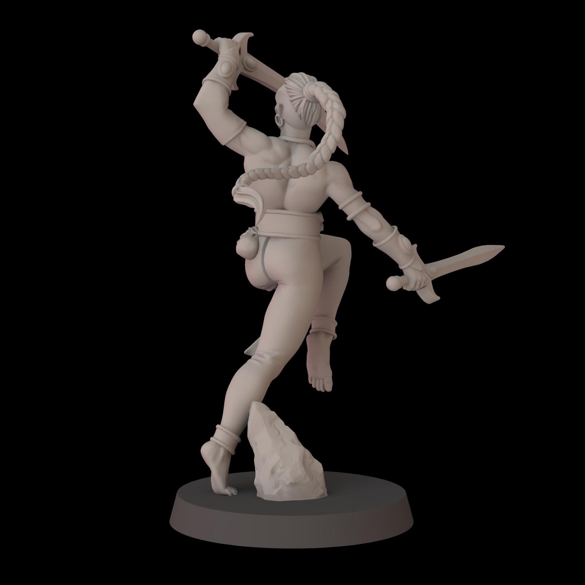Acrobatic Elfs Unit - set of 5 (Sculpted by Fantasy Cult Miniatures)