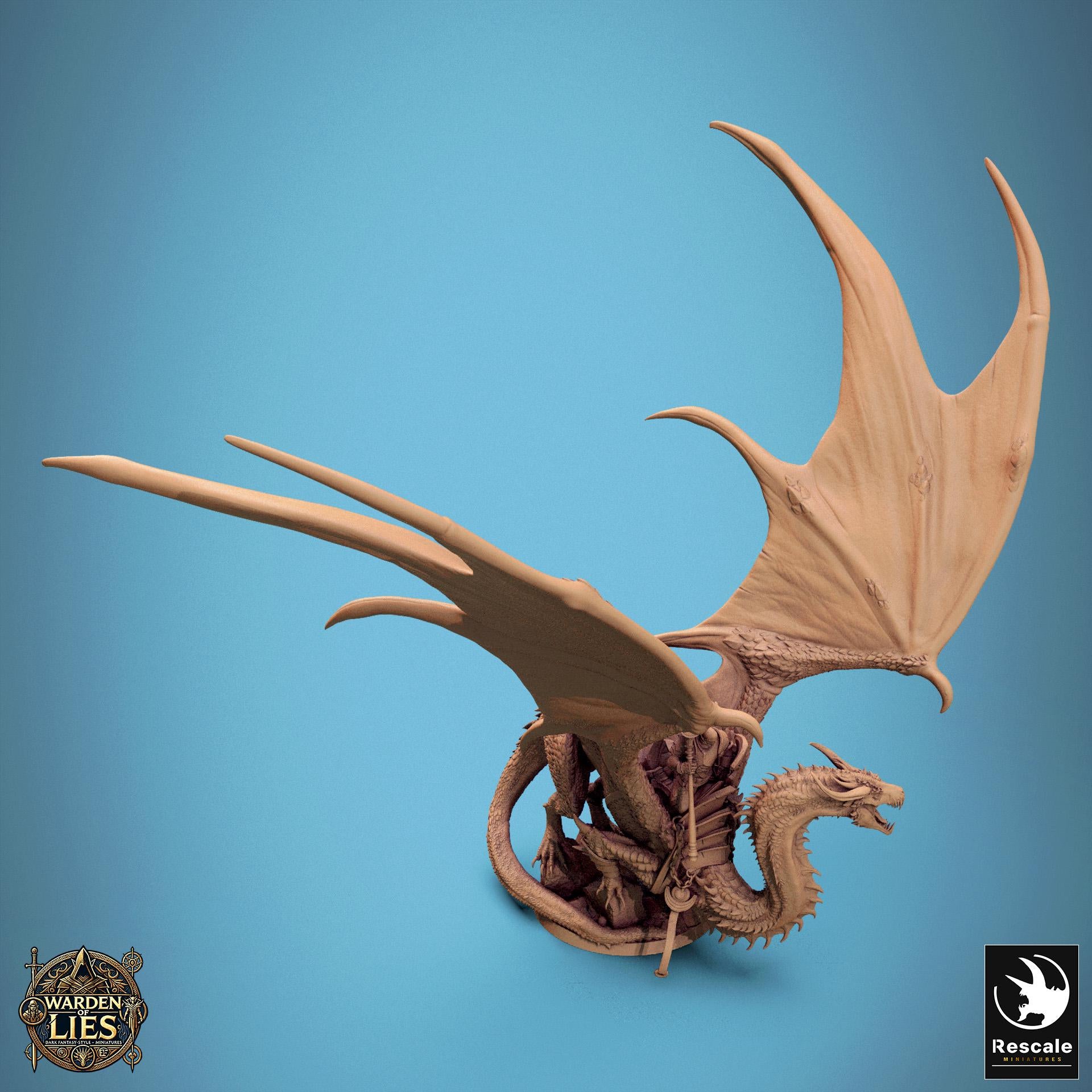 Thorn Dragon - Warden of Lies (Sculpted by Rescale Miniatures)