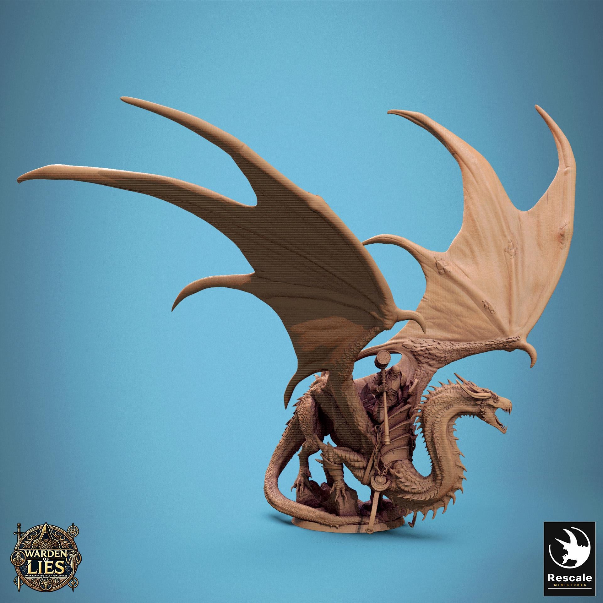 Thorn Dragon - Warden of Lies (Sculpted by Rescale Miniatures)