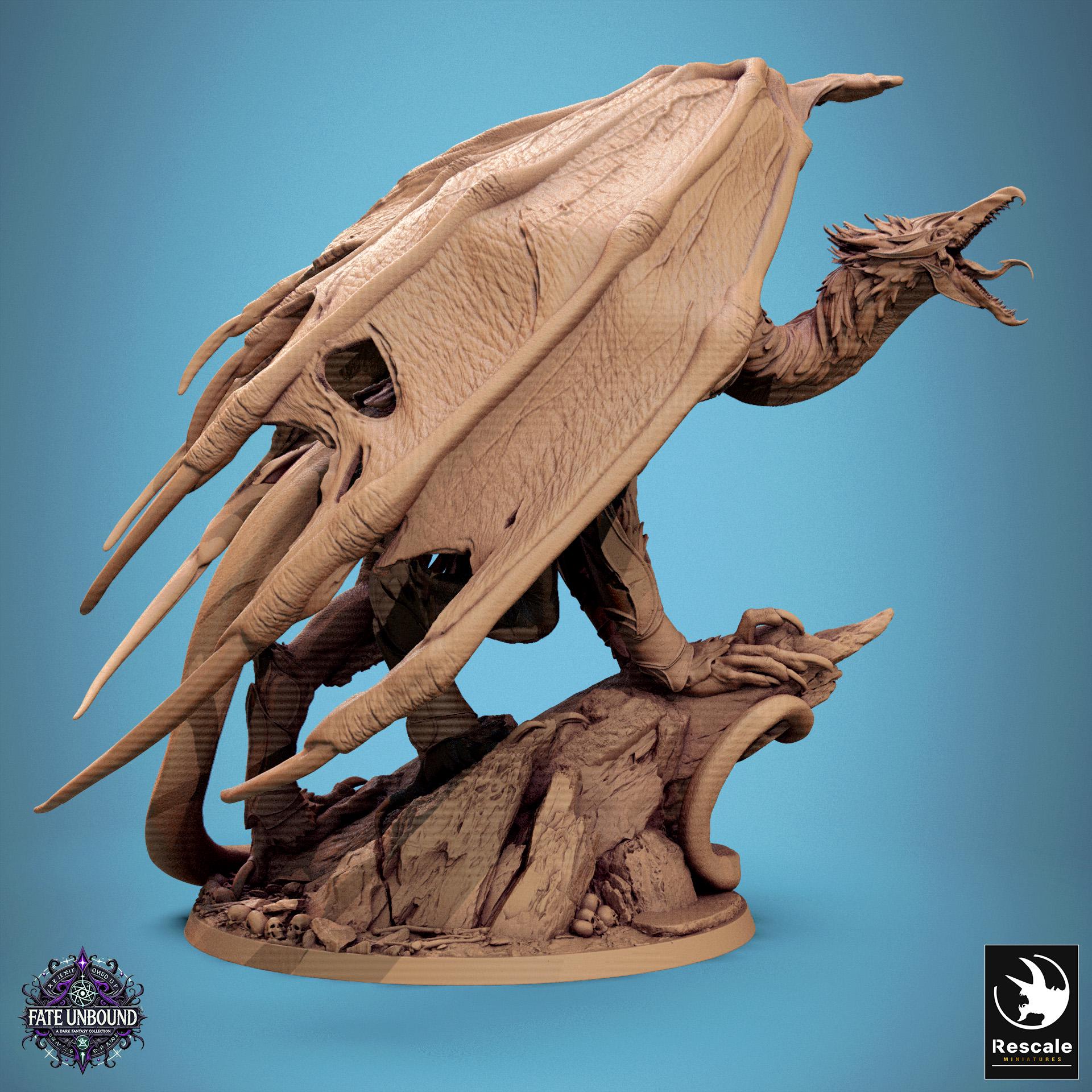 Zarkael, the Celestial Scourge - Fate Unbound (Sculpted by Rescale Miniatures)