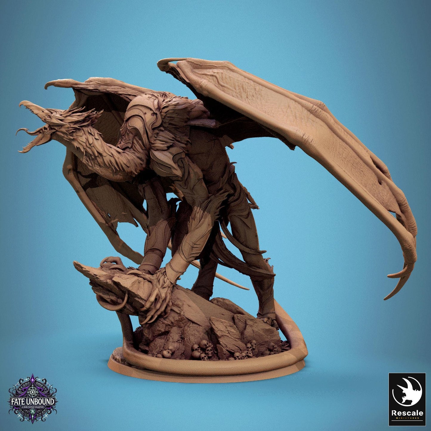Zarkael, the Celestial Scourge - Fate Unbound (Sculpted by Rescale Miniatures)