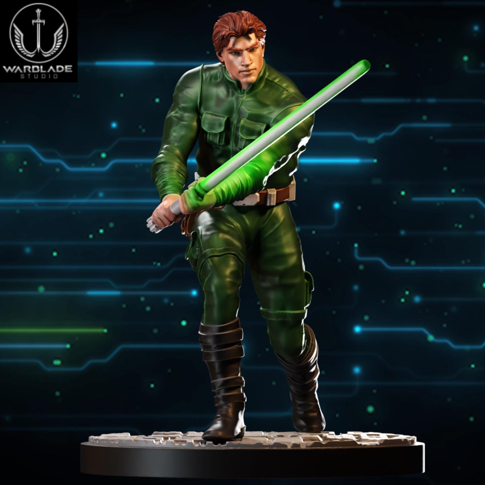 Jacen Solo - Fan Art (sculpted by Warblade Studios)