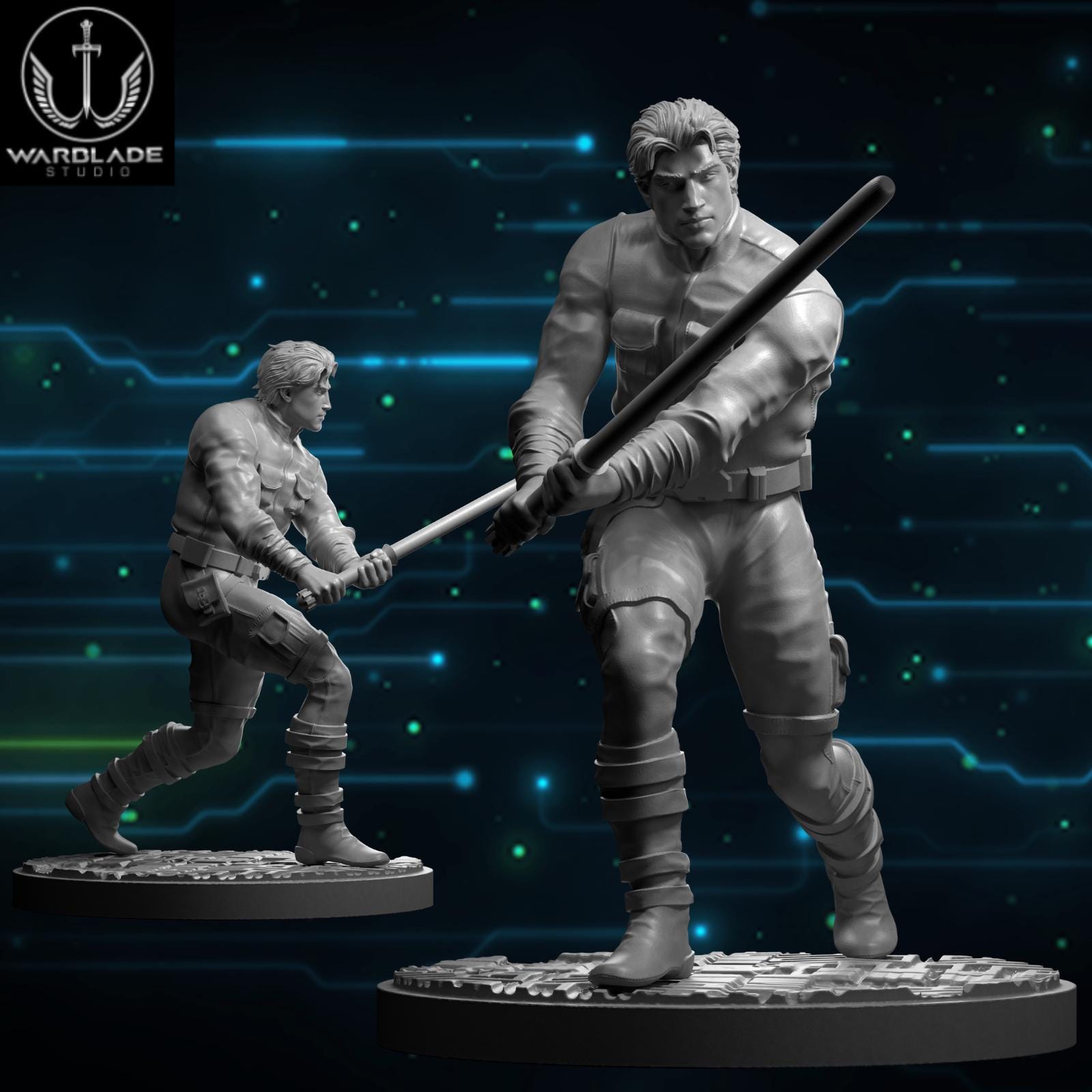 Jacen Solo - Fan Art (sculpted by Warblade Studios)