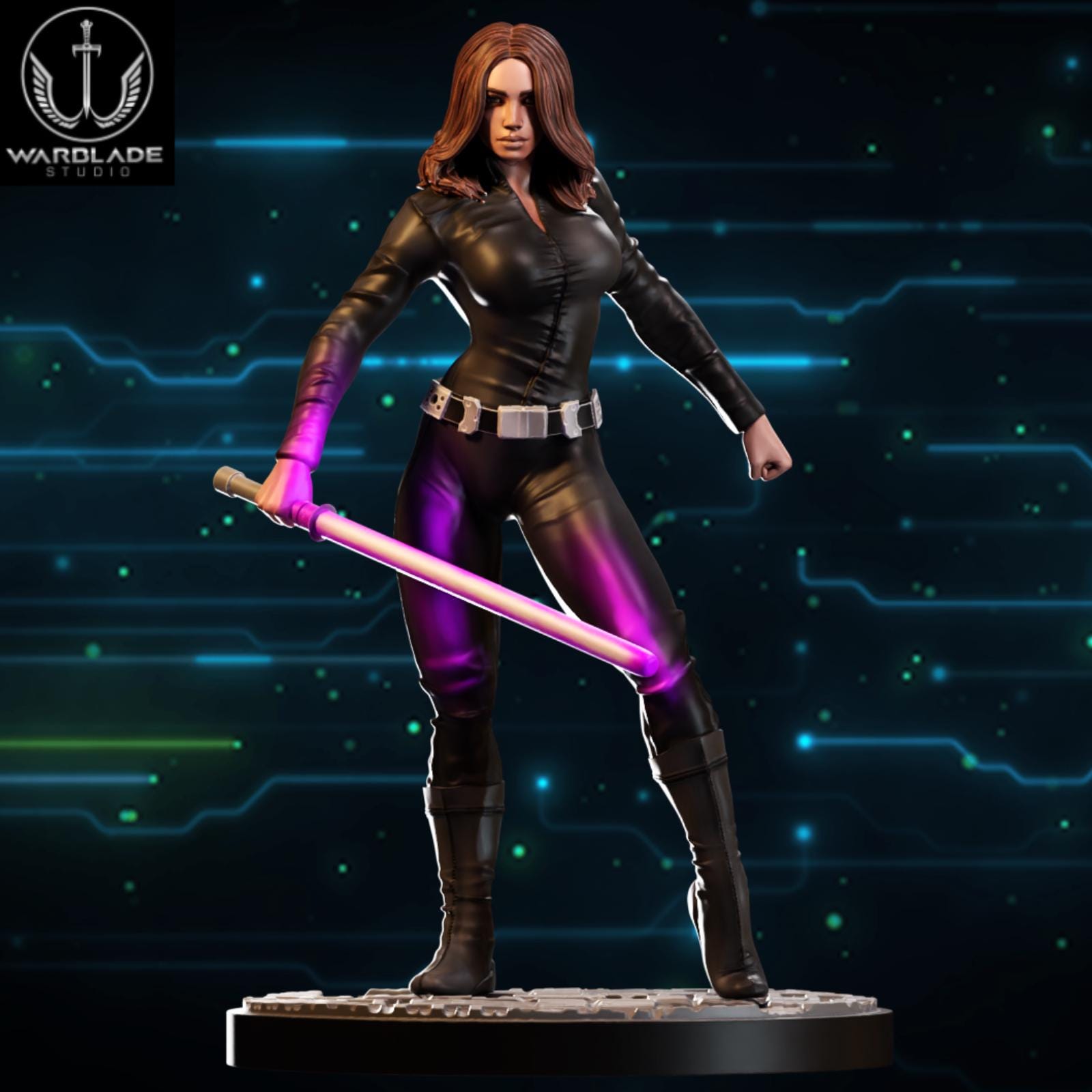 Jaina - Fan Art (sculpted by Warblade Studios)