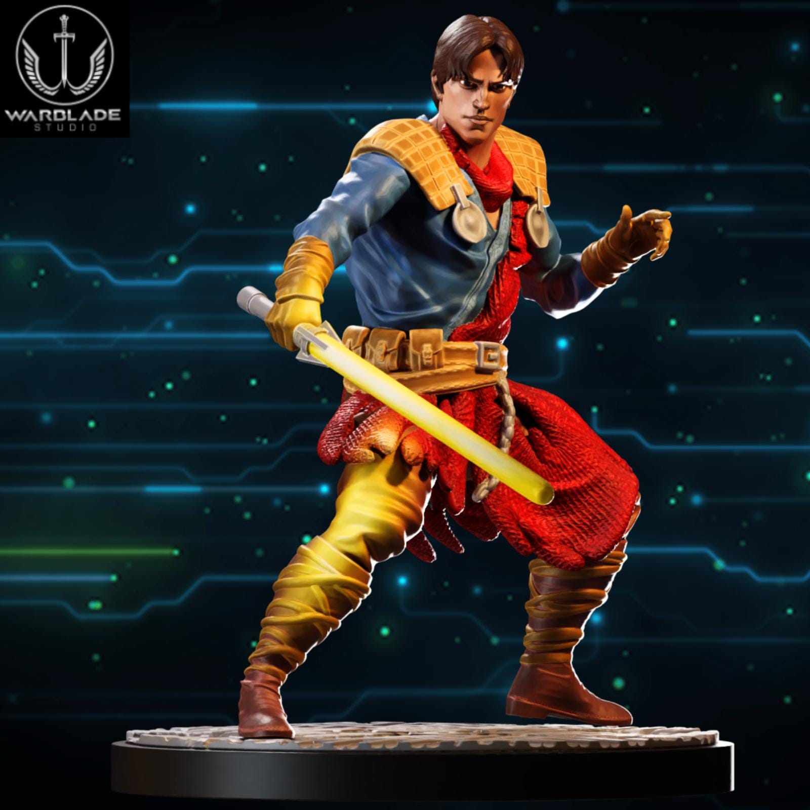 Ulic Quel Droma- Fan Art (sculpted by Warblade Studios)