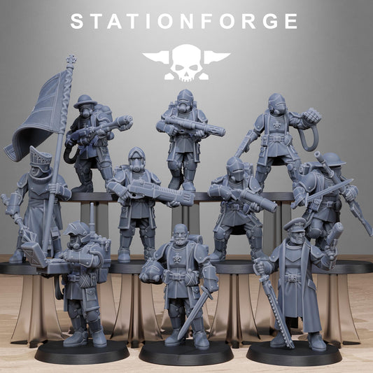 Royal Guard Enforcers - set of 10 (sculpted by Stationforge)