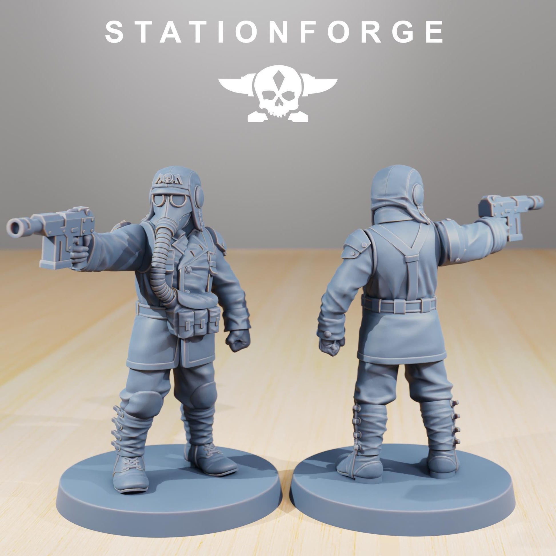 GrimGuard SF-19A Fighter Plane (sculpted by Stationforge)