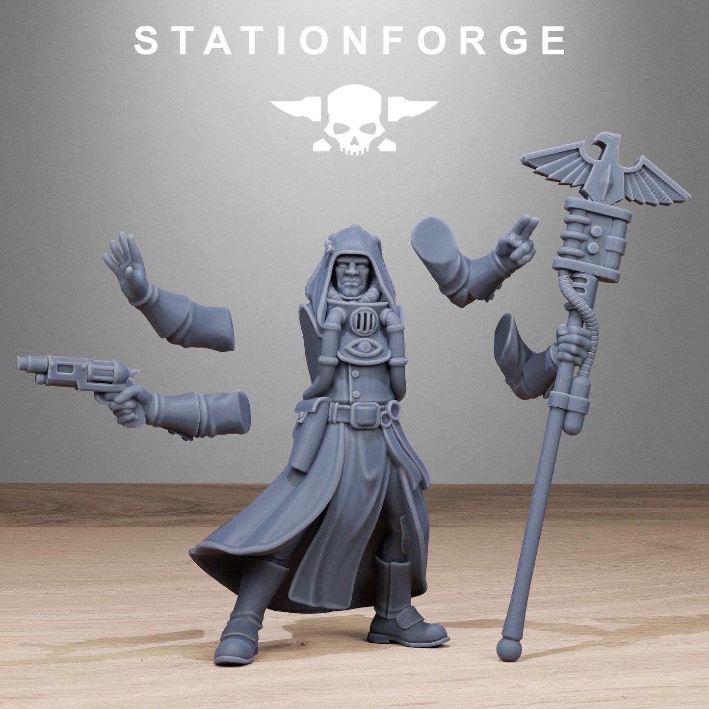 Grimcorps Seers - set of 10 (sculpted by Stationforge)
