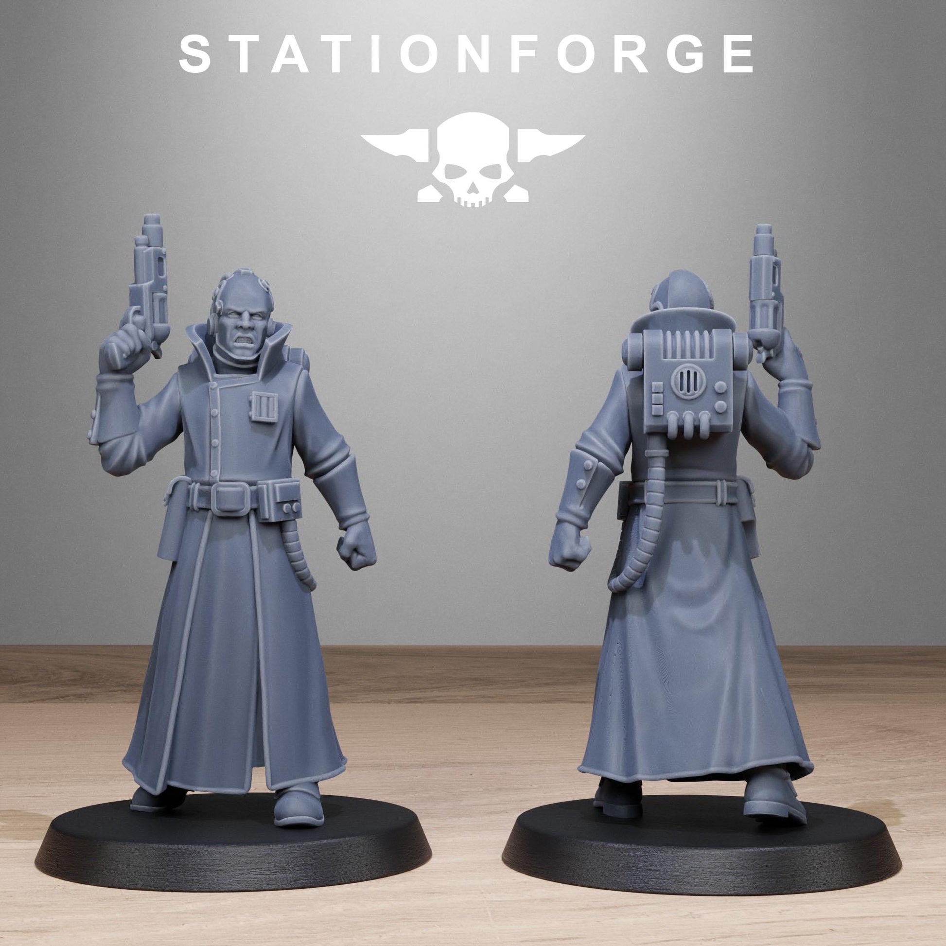 Grimcorps Seers - set of 10 (sculpted by Stationforge)