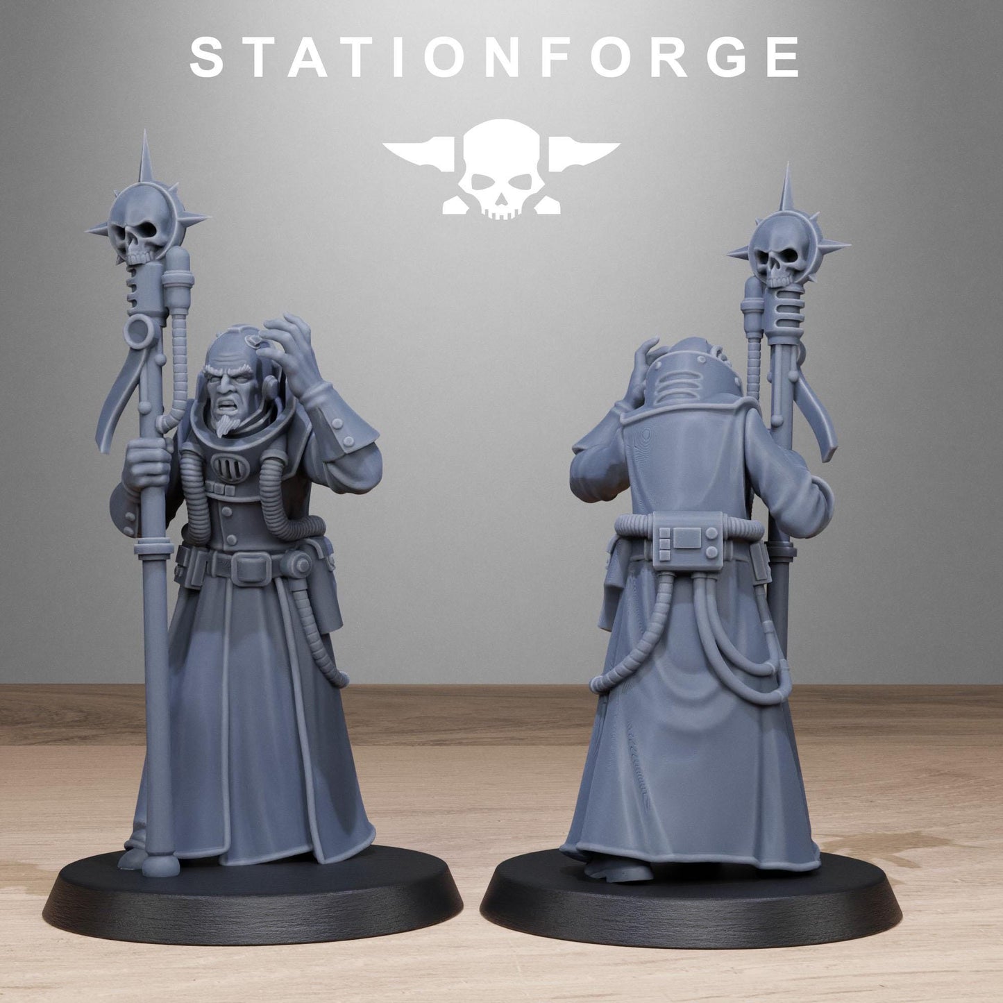 Grimcorps Seers - set of 10 (sculpted by Stationforge)