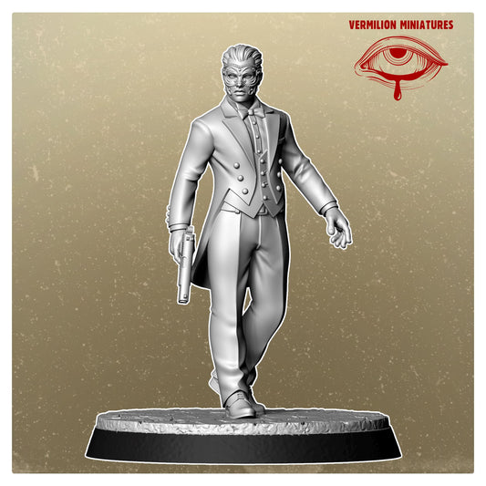 Gentleman 1 - Wasteland Casino (Sculpted by Vermillion Miniatures)