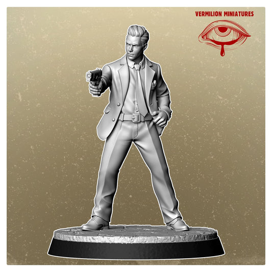 Mafia Guard 2 - Wasteland Casino (Sculpted by Vermillion Miniatures)