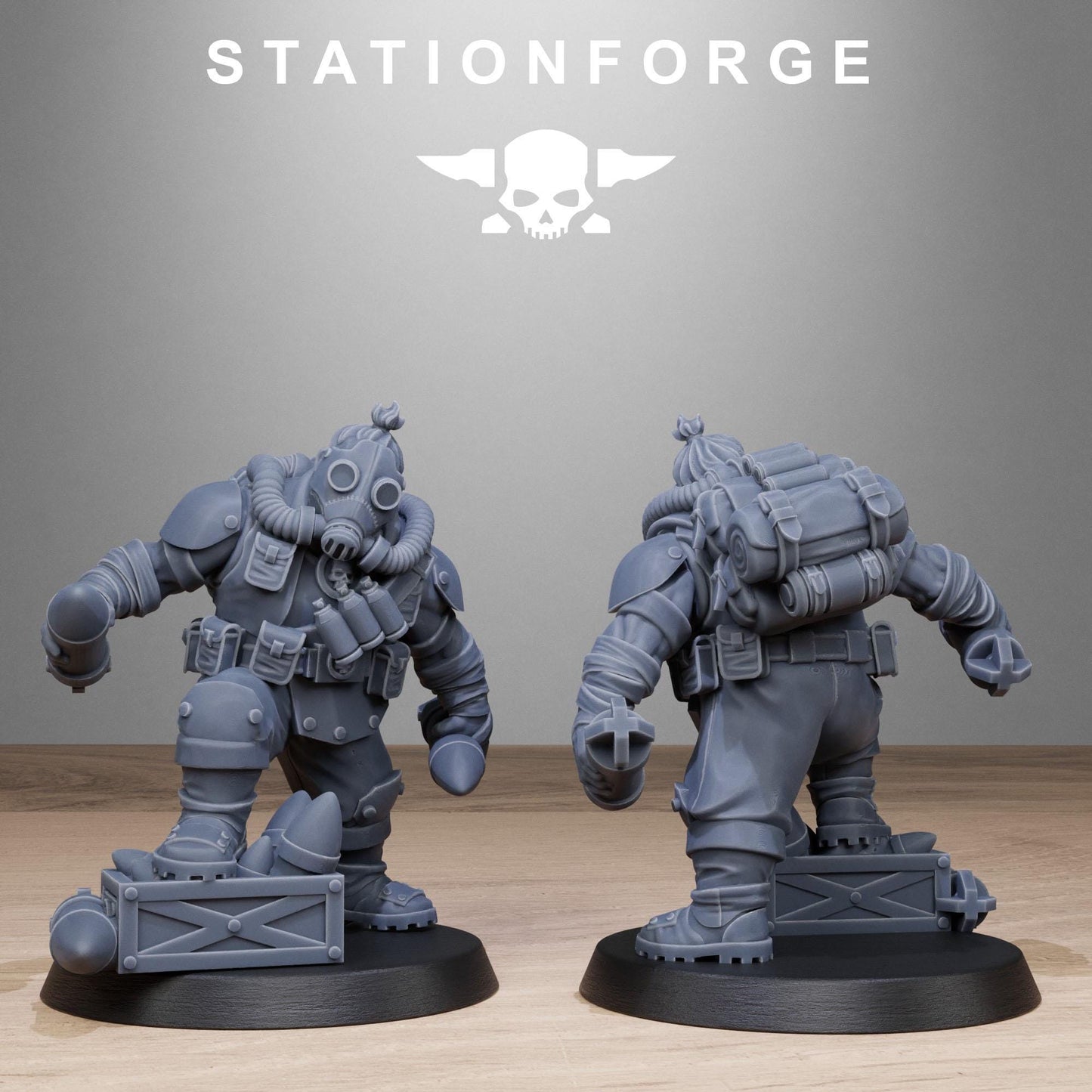 Grim Guard Jungle Fighter Mutants - set of 10 (sculpted by Stationforge)