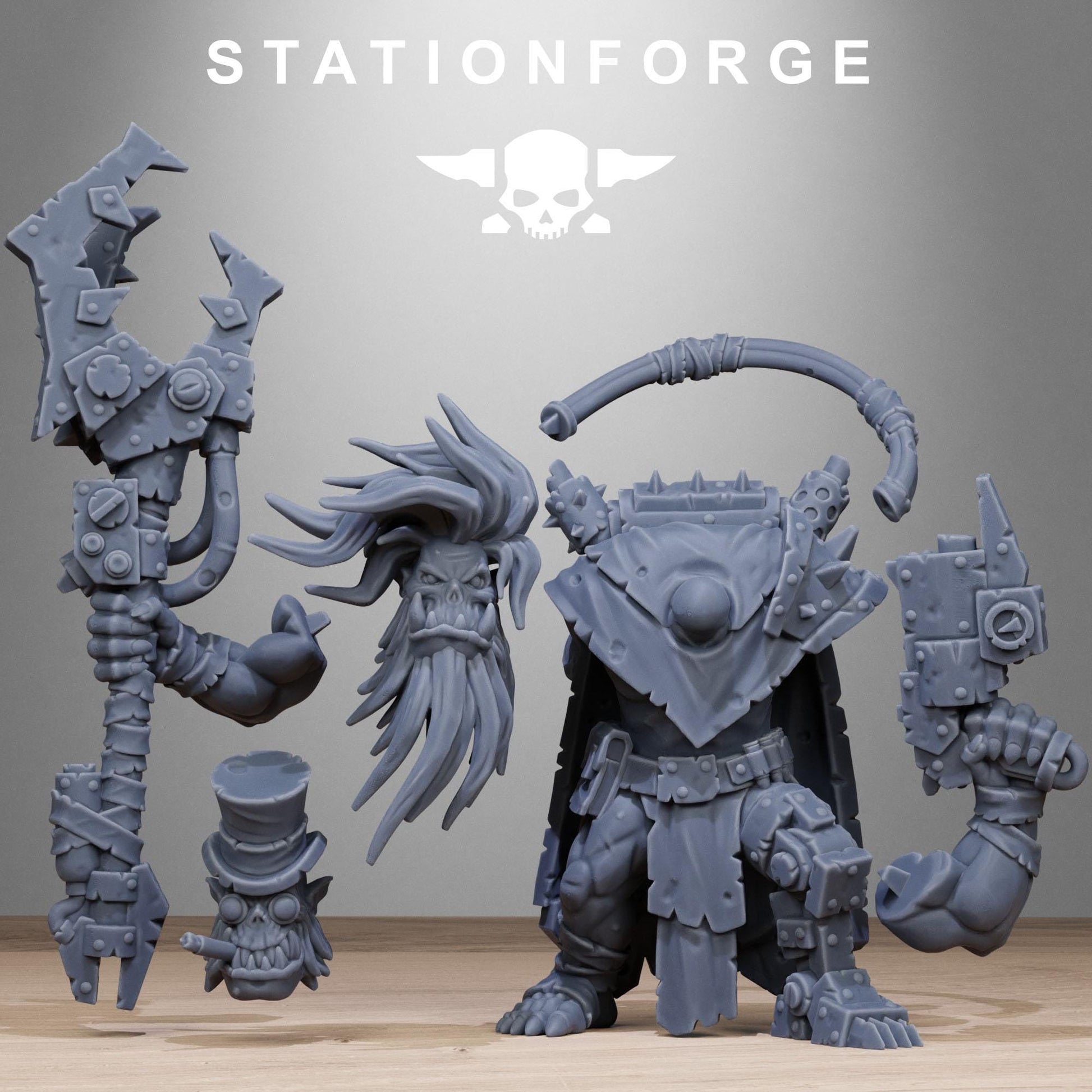 Orkaz Madman (sculpted by Stationforge)