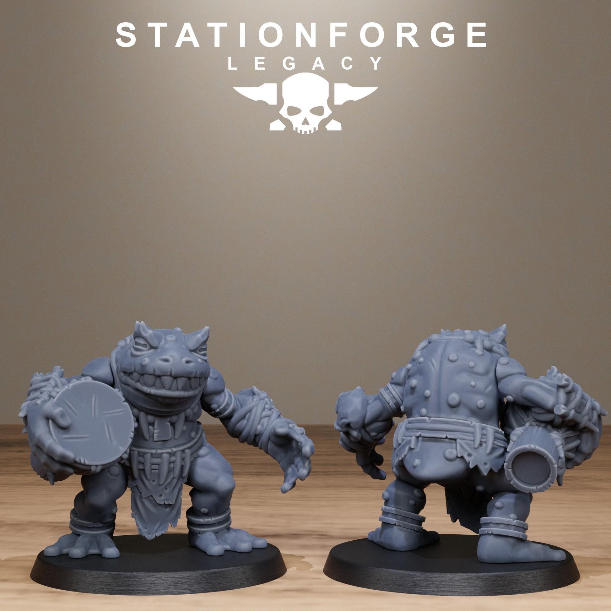 Bogkin Infantry - set of 10 (sculpted by Stationforge Legacy)