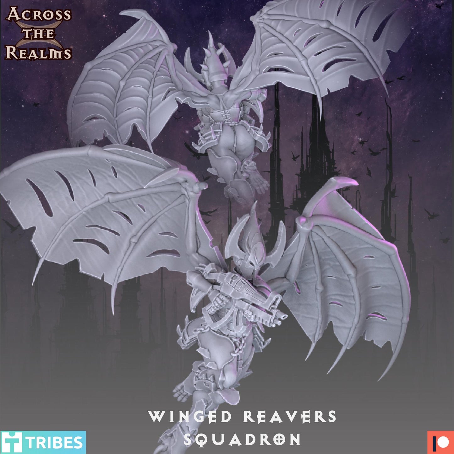 Winged Reaver Squad - set of 6 (sculpted by Across the Realms)