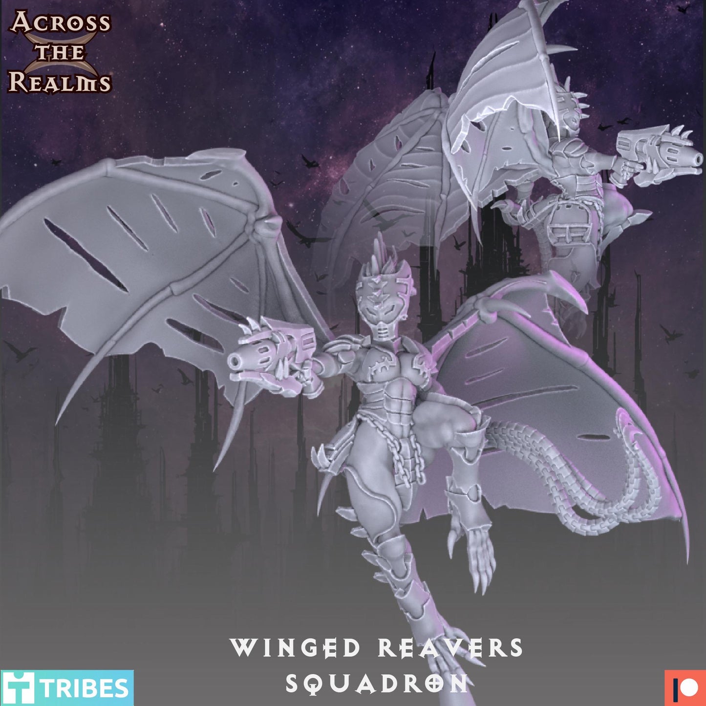 Winged Reaver Squad - set of 6 (sculpted by Across the Realms)