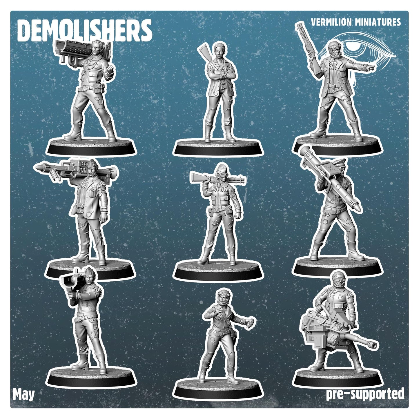 Demolishers Set (Sculpted by Vermillion Miniatures)
