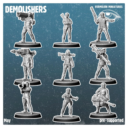 Demolishers Set (Sculpted by Vermillion Miniatures)