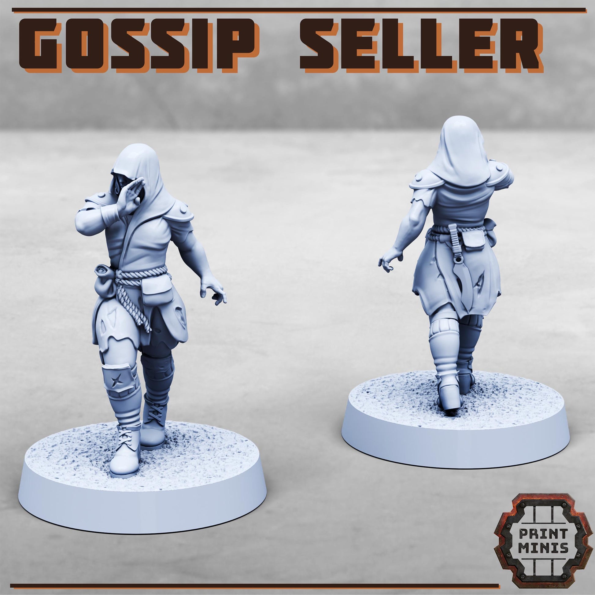 Gossip Seller (by Print Minis)