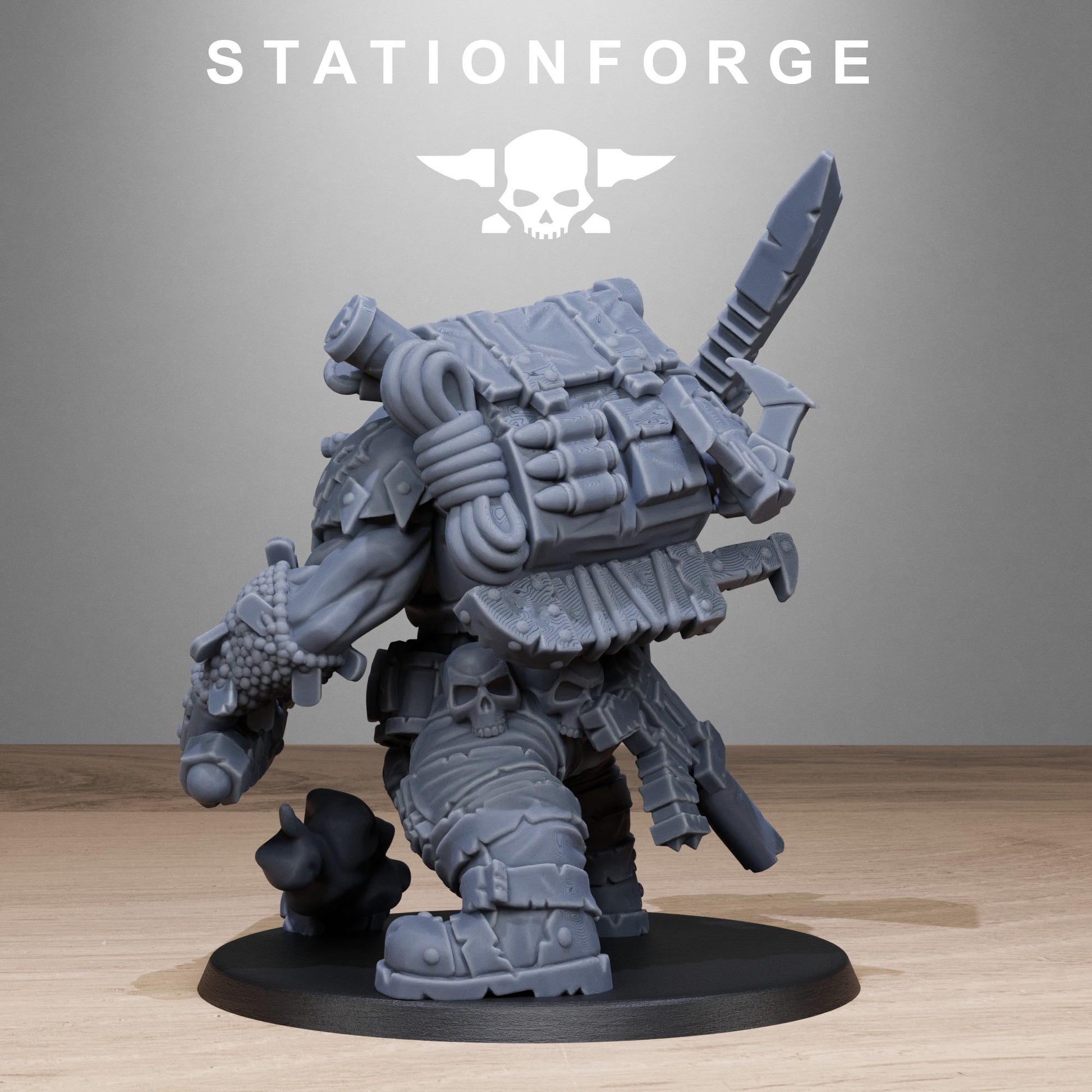 Orkaz Assassin (sculpted by Stationforge)