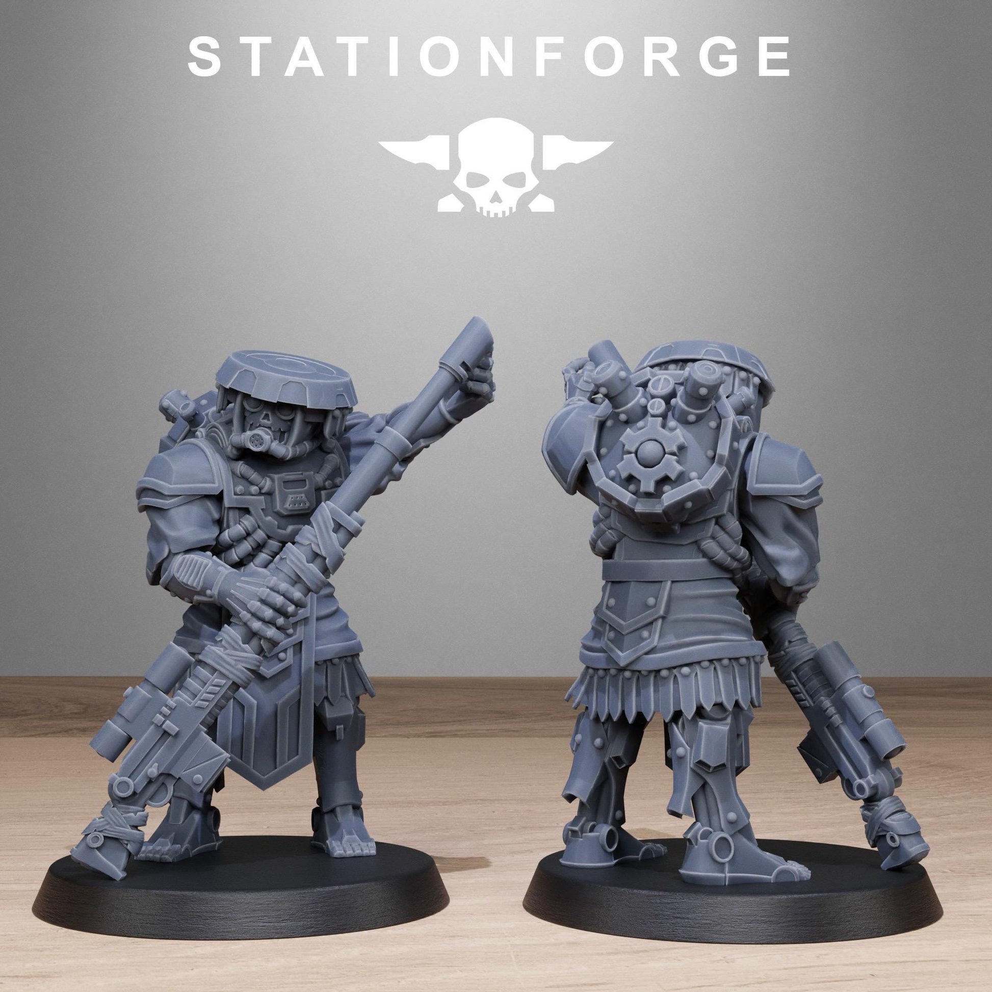 Scavenger Snipers - set of 11 (sculpted by Stationforge)