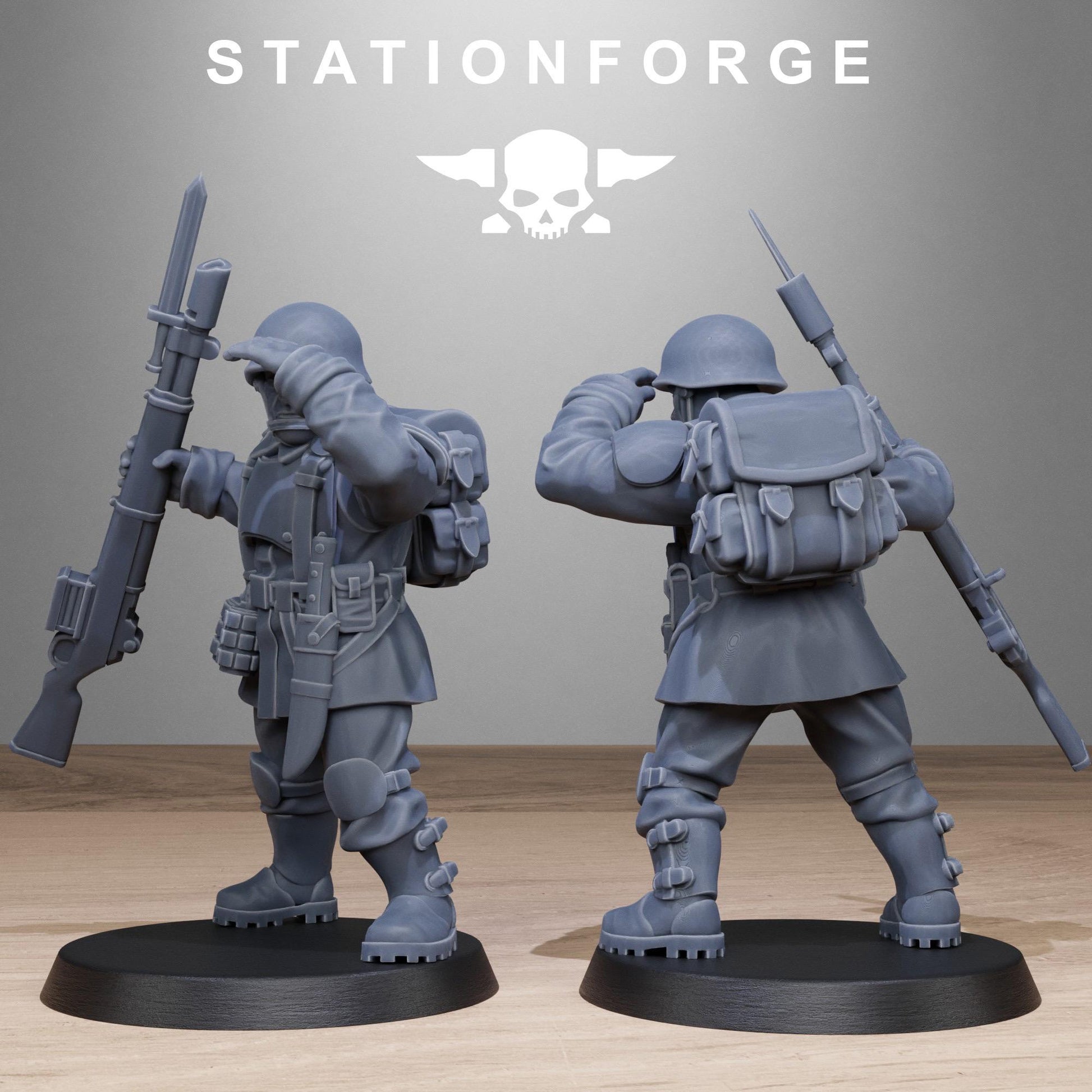 Freeguard Infantry - set of 10 (sculpted by Stationforge)