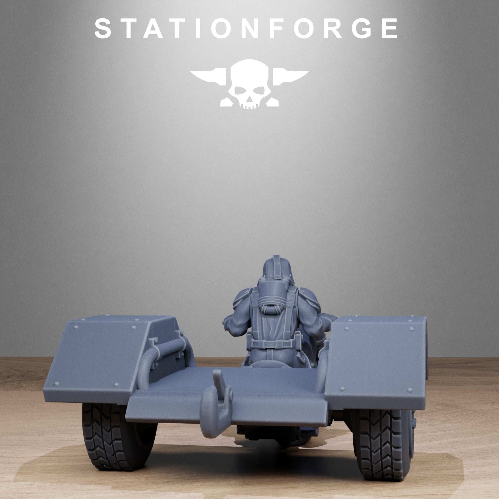 Grim Guard Support Vehicles (sculpted by Stationforge)