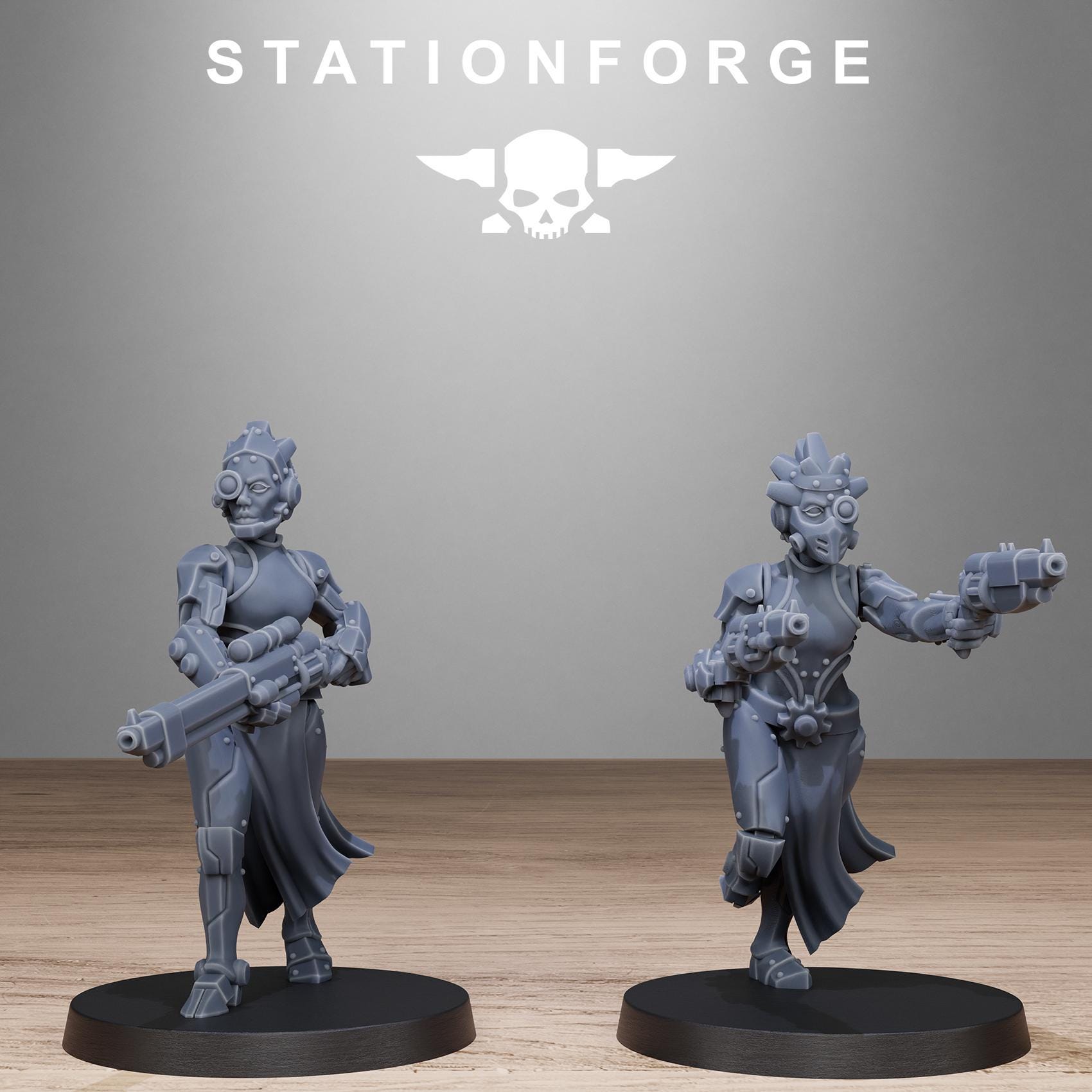 Scavenger Sisters - set of 10 (sculpted by Stationforge)