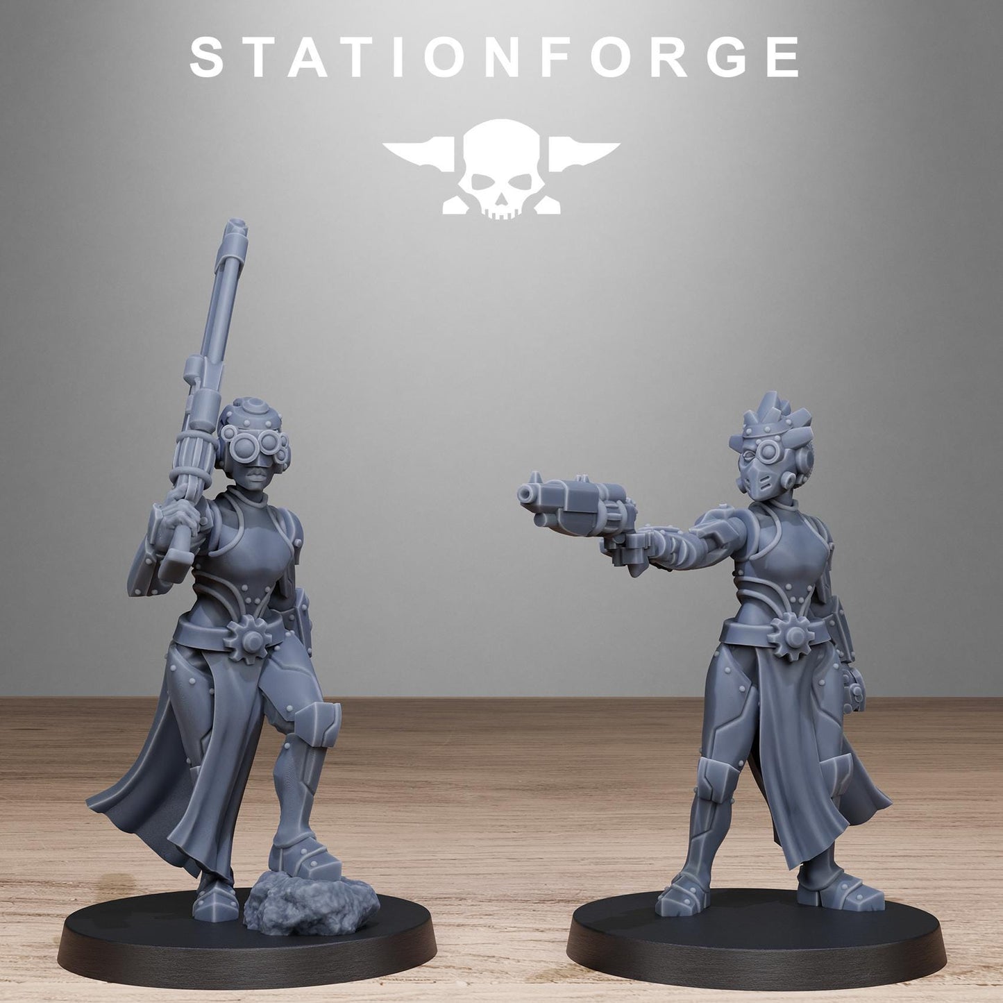 Scavenger Sisters - set of 10 (sculpted by Stationforge)