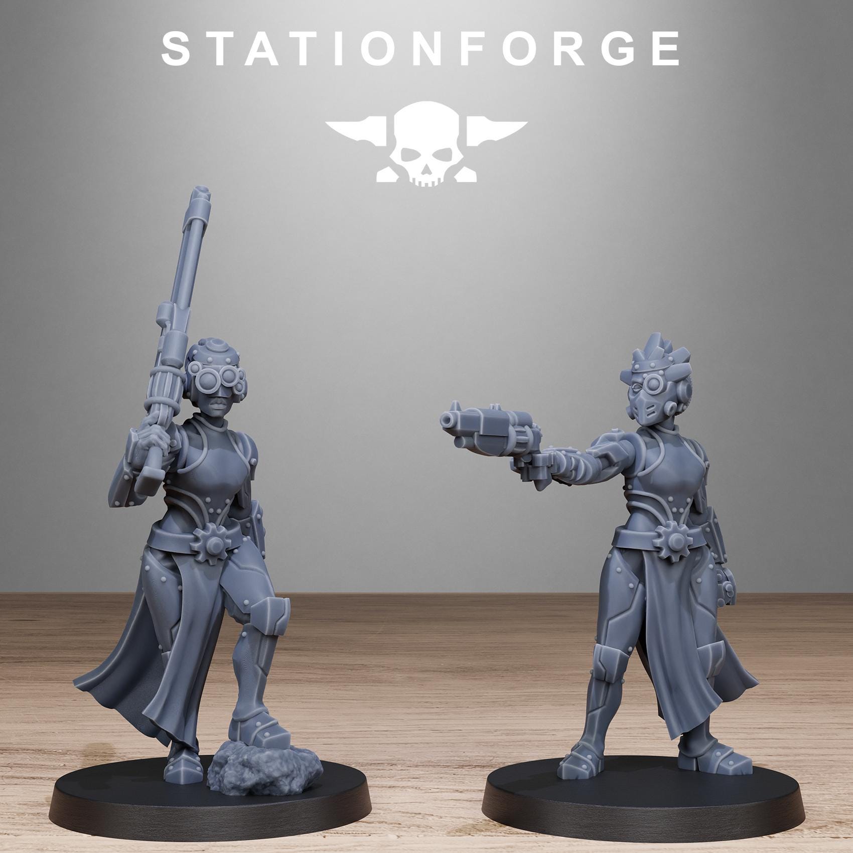 Scavenger Sisters - set of 10 (sculpted by Stationforge)