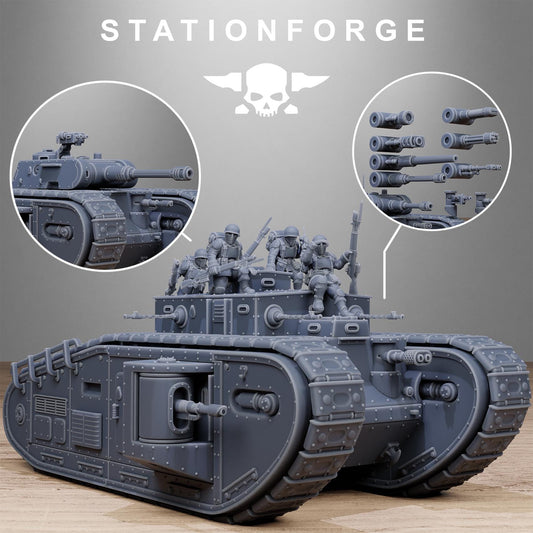 Free Guard Heavy Battle Tank (sculpted by Stationforge)