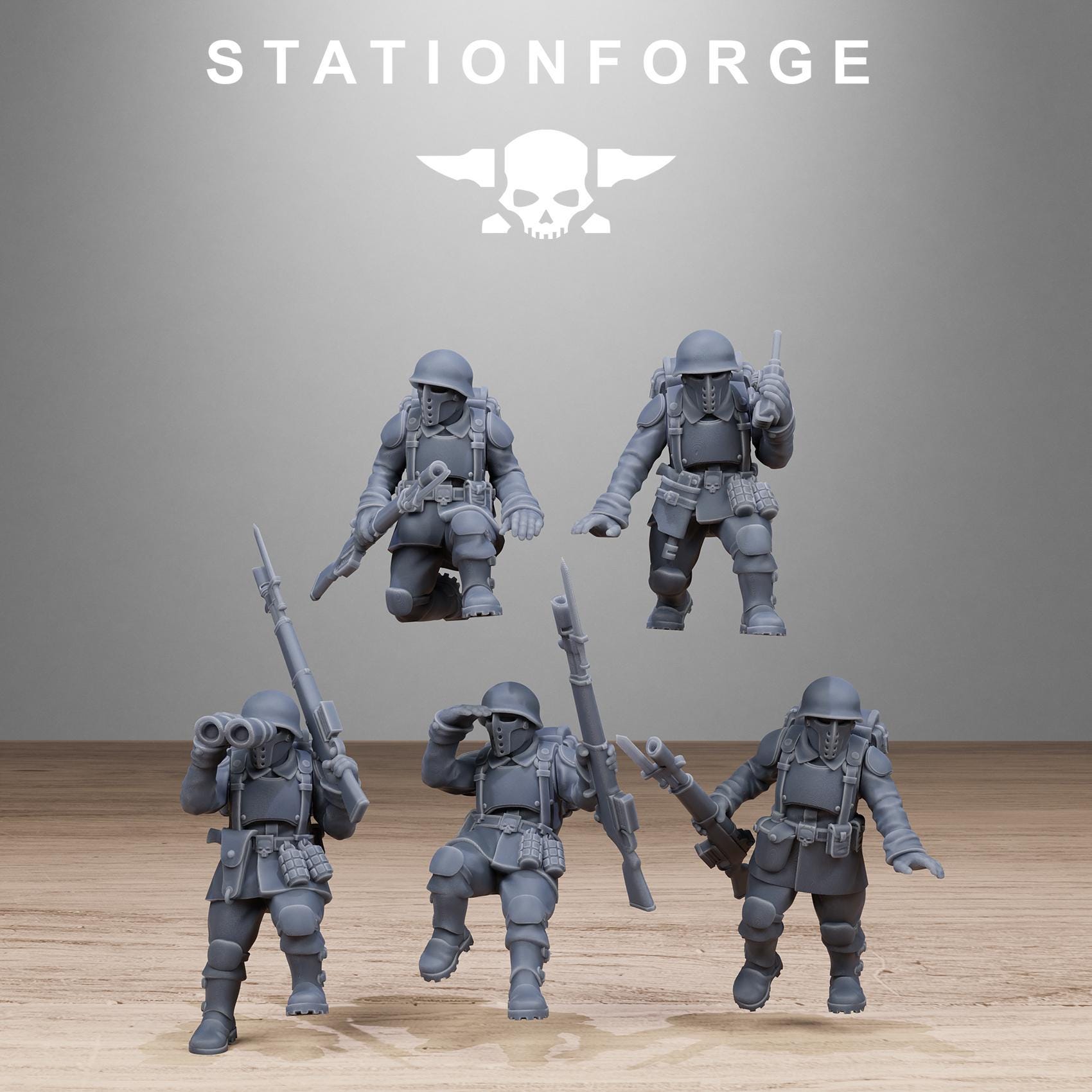 Free Guard Heavy Battle Tank (sculpted by Stationforge)